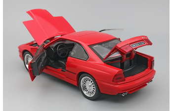 BMW 850 CSi, red