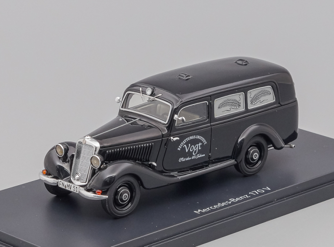 MERCEDES-BENZ 170V Bestattungswagen, black