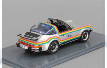 PORSCHE 911 Turbo Targa (930) B&B Design (1975), silver