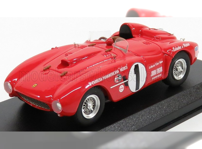 FERRARI 375 Plus Ch.0396 N1 Carrera Panamericana (1954) Mcafee - Robinson, Red