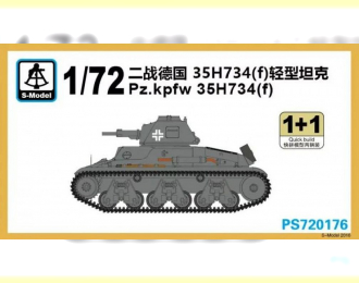 Сборная модель Немецкий легкий танк Pz.Kpfw. 35H 734 (f)