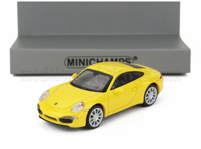PORSCHE 911 997 Coupe (2011), yellow