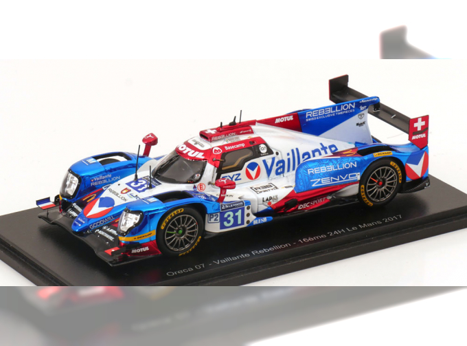 ORECA 07 Vaillante Rebellion No 31 24h Le Mans, Prost/Canal/Senna (2017)