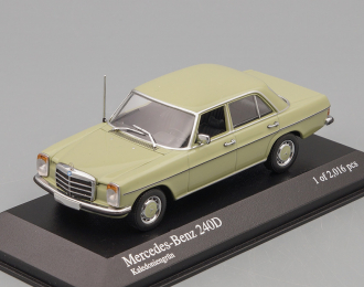 MERCEDES-BENZ 240D W114-115 (1973), light green