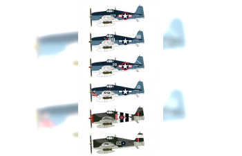  Сборная модель Grumman F6F-3 Hellcat Airplane Model Kit