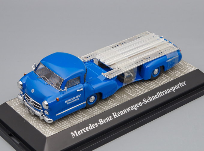 MERCEDES-BENZ Rennwagen-Schnelltransporter W196, blue wonder