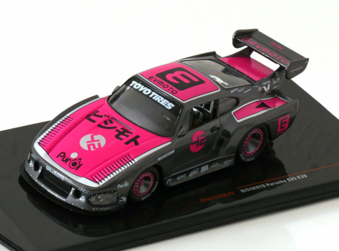 PORSCHE 935 K3V №42 Bisimoto Design(1980), grey/pink