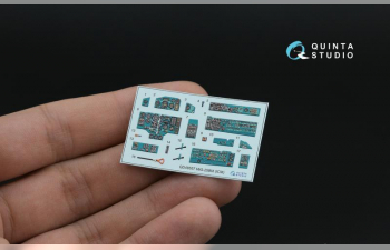 3D Декаль интерьера кабины МиГ-25БМ (ICM) (с 3D-печатными деталями)