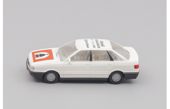 AUDI 80 (B3) "Modell Eisenbahn Koln Messe 1990", white