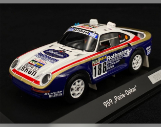 PORSCHE 959 #186 Winner Rally Paris - Dakar 1986 Rothmans