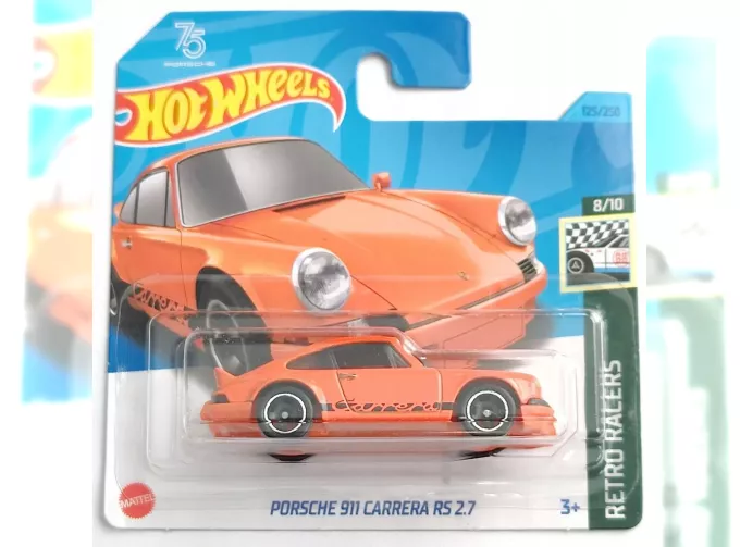 PORSCHE 911 CARRERA RS 2.7, Orange