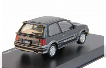 TOYOTA Starlet Turbo-S EP71 (1988), black