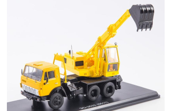 Экскаватор ЭО-3532 (5511), оранжевый / желтый