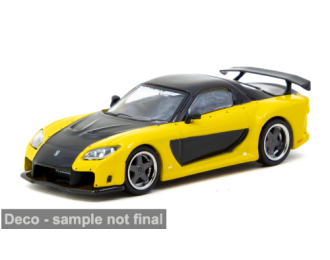 MAZDA RX-7, yellow/black