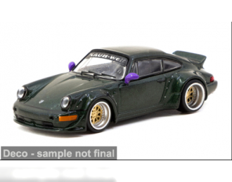 PORSCHE RWB 964 (1989), dark green