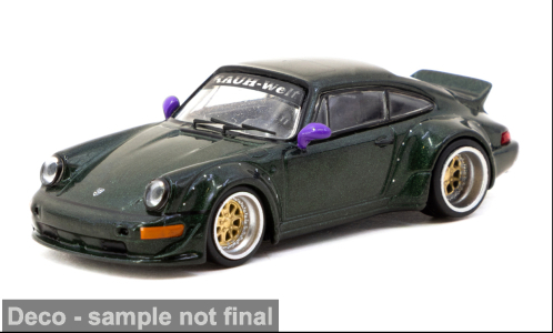 PORSCHE RWB 964 (1989), dark green