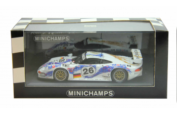 PORSCHE 911 GT1 #26 Wendlinger-Goody-Dalmas Le Mans (1996), white