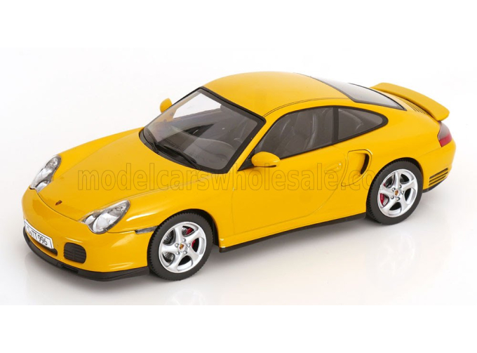 PORSCHE 911 996 TURBO Coupe (2000), yellow