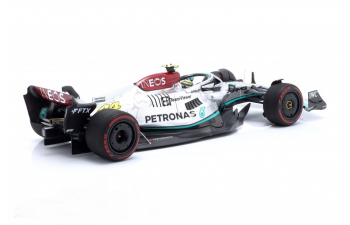 MERCEDES GP F1 W13e Team Mercedes-amg Petronas F1 N44 3rd Bahrain Gp (2022) Lewis Hamilton, Silver Grren