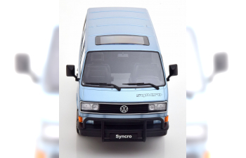 VOLKSWAGEN Bus T3 Syncro (1987), light blue-metallic