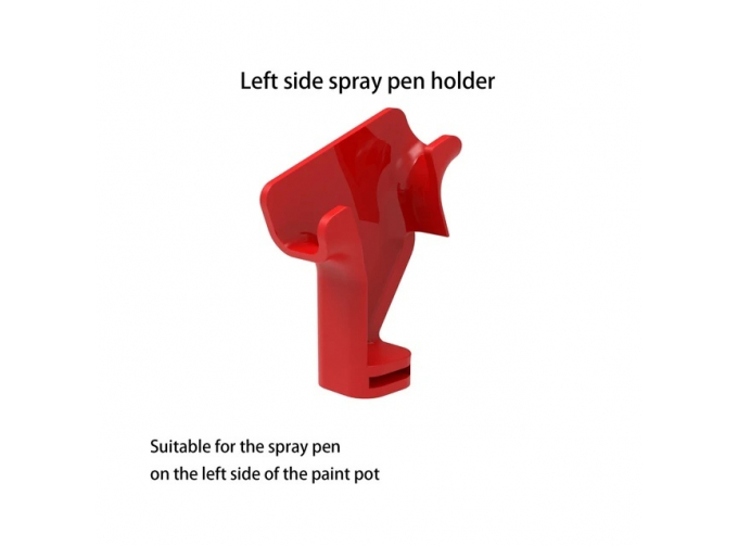 Быстросъемный держатель левый аэрографа для стойки PT-AR