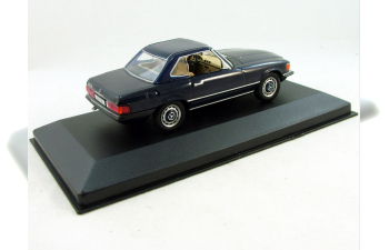 MERCEDES-BENZ 350 SL (1971), Mercedes-Benz Offizielle Modell-Sammlung 10, dark blue