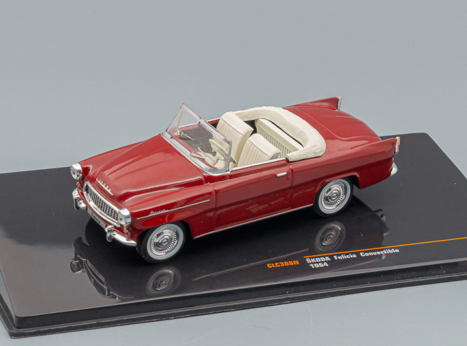 SKODA Felicia Roadster 1964, Dark Red