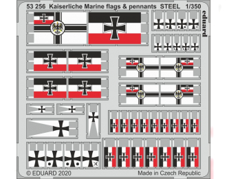 Фототравление для Kaiserlische Marine флаги и знамена, сталь