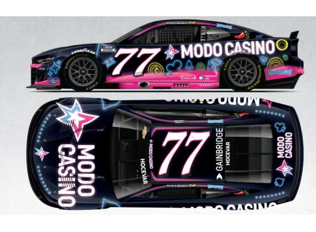 Chevrolet #77 Carson Hocevar *Modo Casino*, various 2025