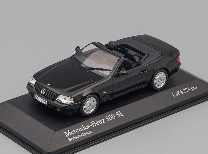 MERCEDES-BENZ 500 SL (R129) 1999, black