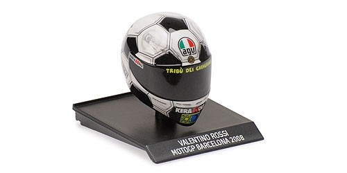 HELMET - VALENTINO ROSSI - MOTOGP BARCELONA 2008