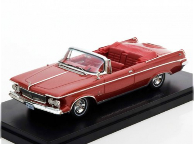 IMPERIAL Crown Convertible (1963), metallic red