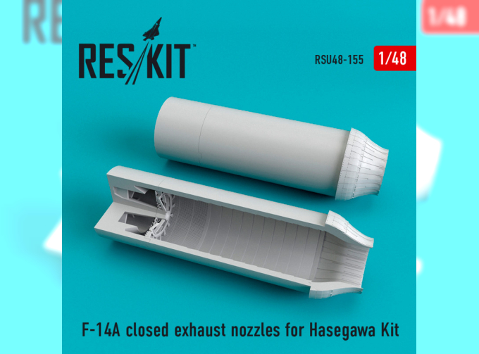 F-14A closed exhaust nozzles for Hasegawa Kit