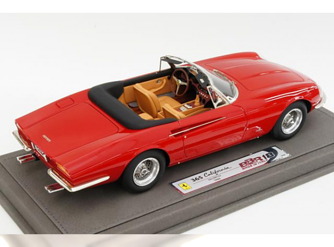 FERRARI 365 California 1966, with display