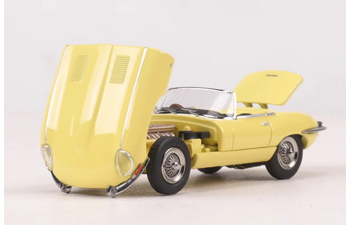 JAGUAR E-type Roadster (1961), yellow