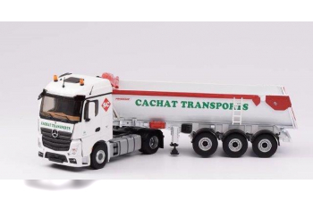 MERCEDES-BENZ Actros 2 с полуприцепом-самосвалом "CACHAT TRANSPORTS" 2018