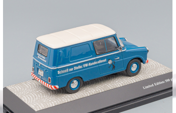 VOLKSWAGEN T147 Fridolin Van - Volkswagen Service, blue / beige