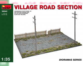 Сборная модель Наборы для диорам VILLAGE ROAD SECTION