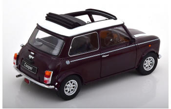 MINI Cooper with Sunroof RHD, purple-metallic white