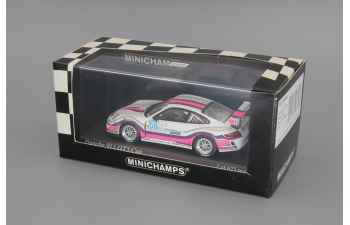 PORSCHE 911 GT3 Cup Melanie Snow IMSA GT3 Challenge (2008), white / pink