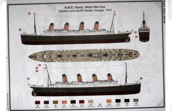 Сборная модель RMS Titanic Large Gift Set