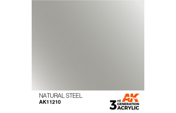 Краска акриловая 3rd Generation Natural Steel 17ml