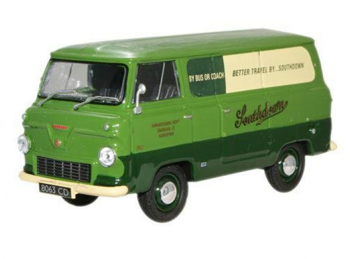 FORD THAMES 400E Van Southdown Ford, green