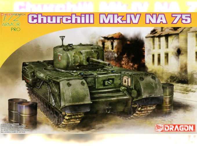 Сборная модель CHURCHILL MK.IV NA75