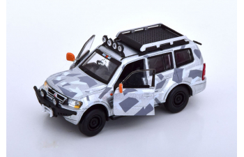 MITSUBISHI Pajero Ice Pack, RHD (2001), silver grey