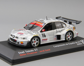 SEAT Toledo GT Gines Vivancos - Jordi Gene Campeonato de espana de GT #16 (2003), silver