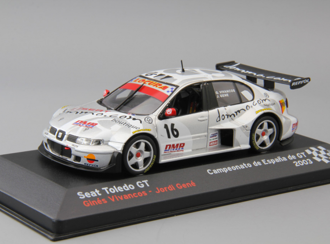 SEAT Toledo GT Gines Vivancos - Jordi Gene Campeonato de espana de GT #16 (2003), silver