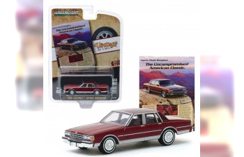 CHEVROLET Caprice Brougham "The Uncompromised American Classic" 1986 Dark Red