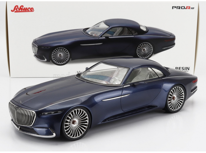 MERCEDES-BENZ Maybach Vision 6 Hard-top Coupe Concept Electric (2018), Blue