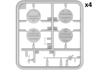 Сборная модель OPEL Blitz German 3t Fuel Truck 2-assi 1941